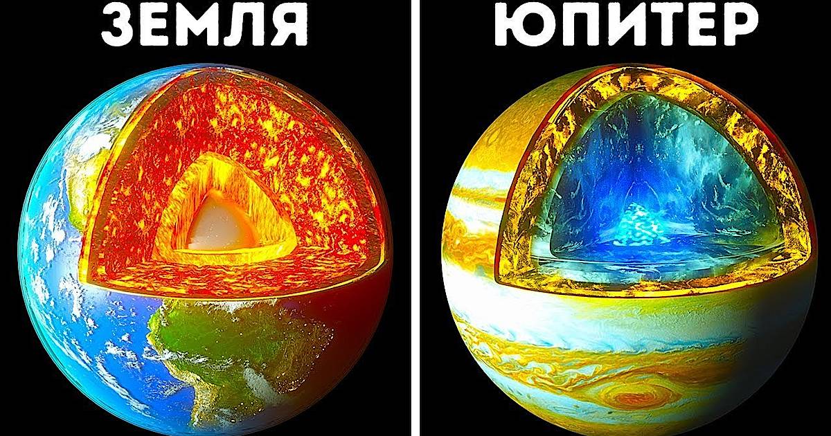 Что находится внутри ядра земли Видео: Что у планет внутри