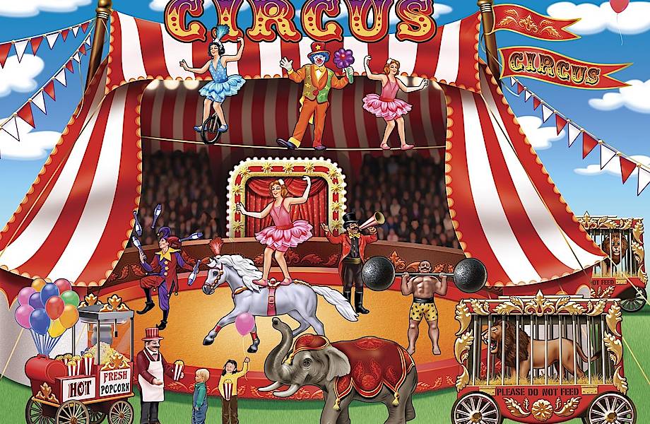 Почему циркачи никогда не едят семечки, а клоуны носят красные носы 