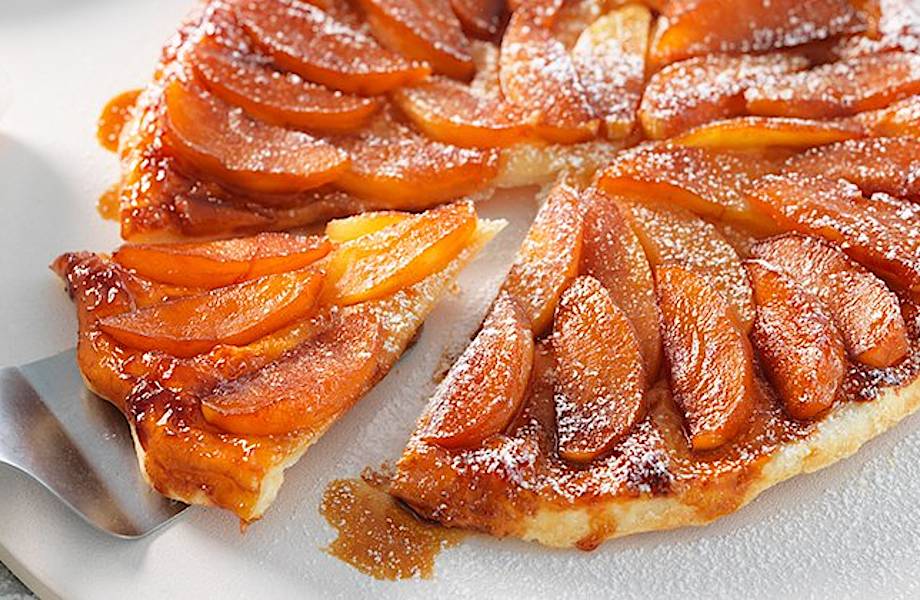 Рецепт: священные яблоки в традиционном французском тарт-татене