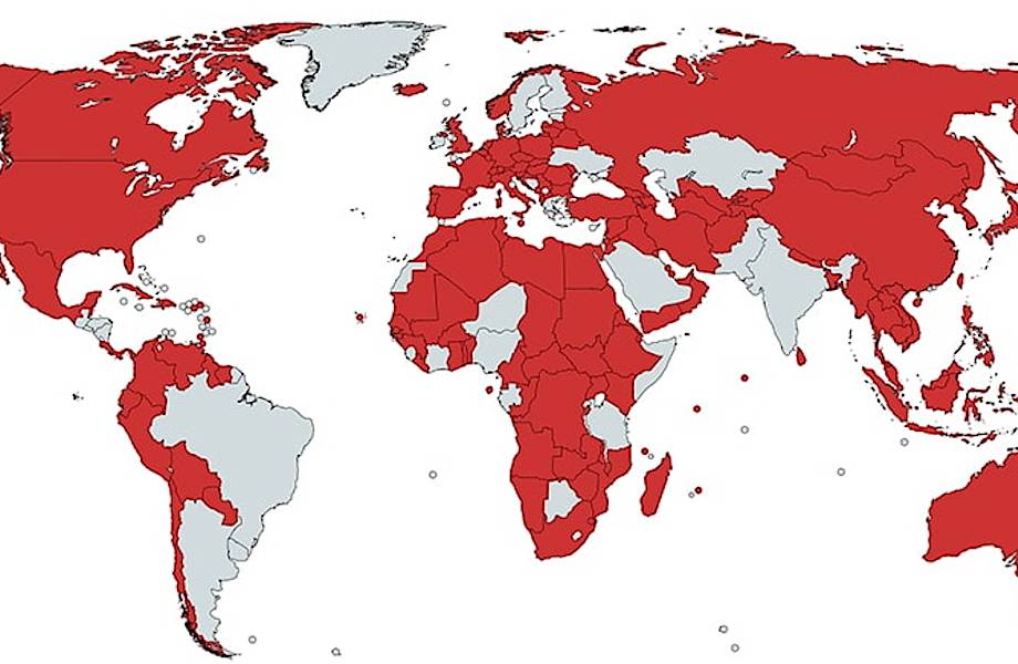10 карт мира, которые доказывают, что мы мало знаем об окружающей действительности