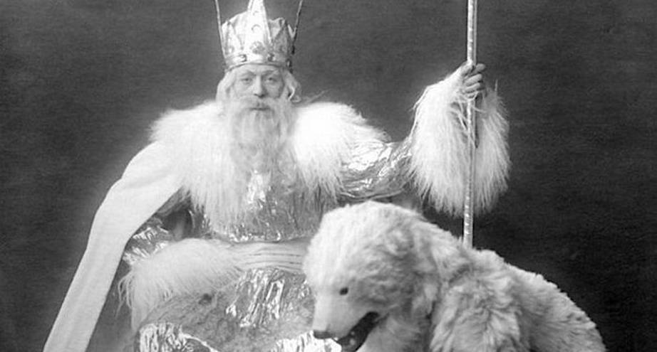 Фото дня: Дед Мороз из Швеции в 1926 году