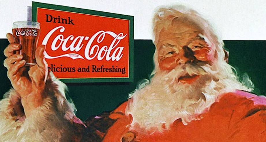 Фото дня: первый плакат Coca-Cola и Санта-Клауса