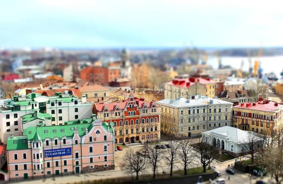 Игрушечная Россия: 10 отечественных городов в необычном ракурсе