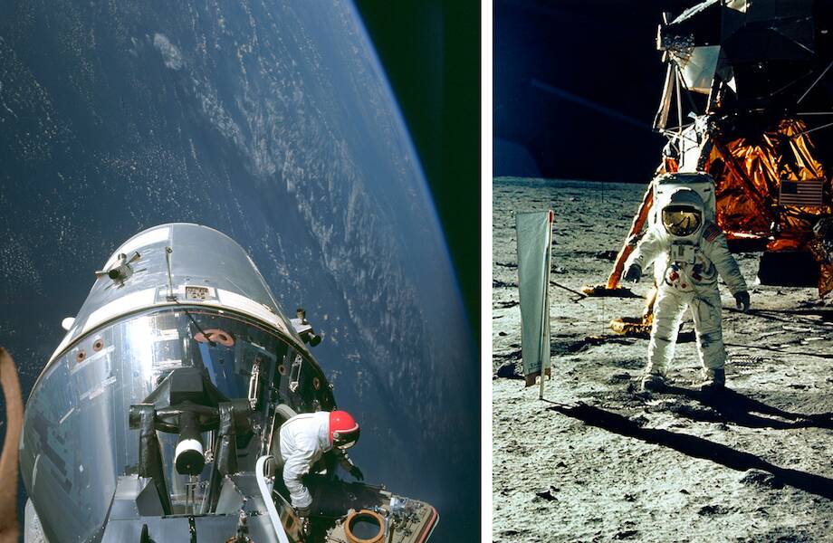 Невероятные фотографии всех космических миссий «Аполлон», обнародованные NASA