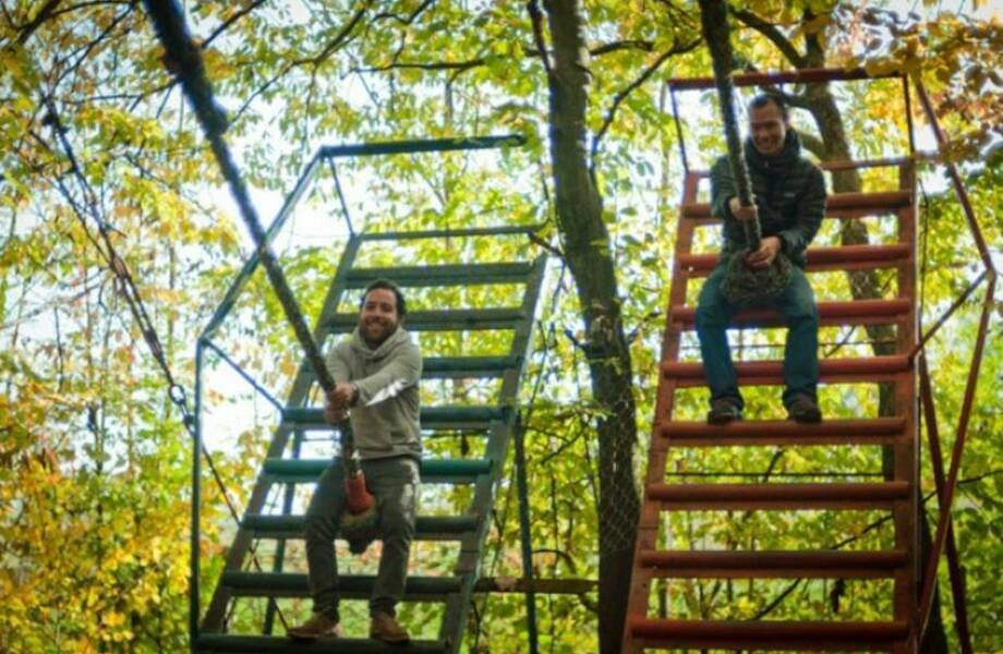 Как итальянец в одиночку построил парк аттракционов в лесу