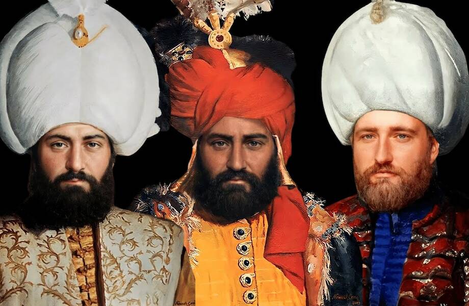 Видео: Ожившие при помощи нейросетей портреты султанов Османской империи