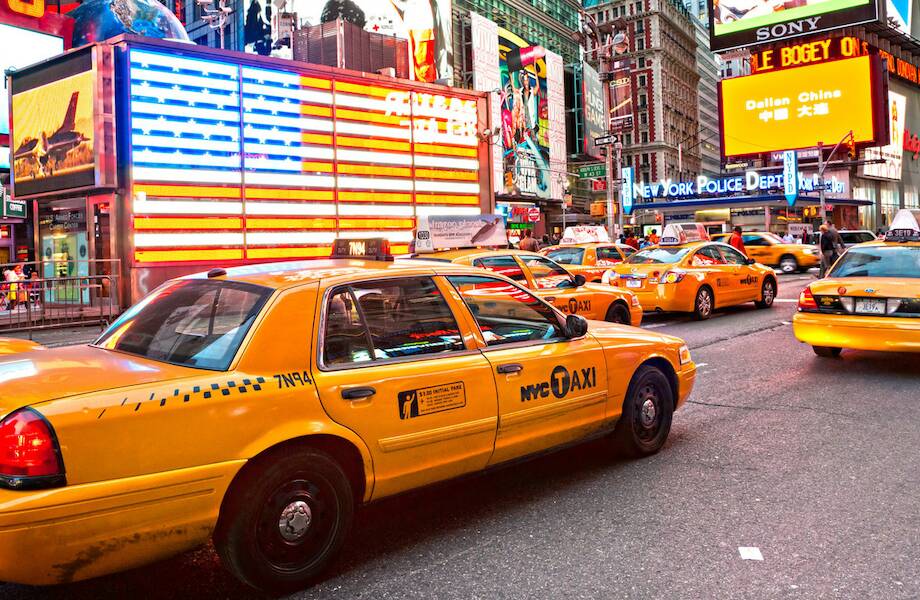 8 фактов о желтом нью-йоркском такси