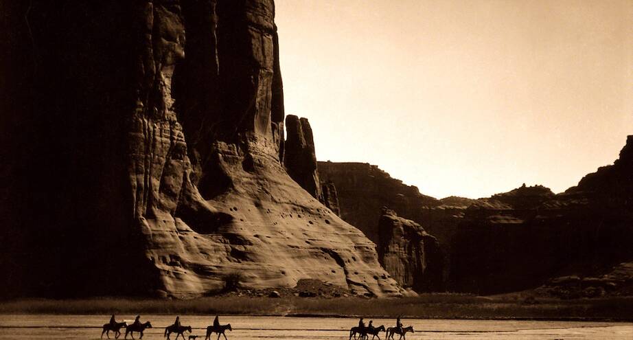 Фото дня: индейцы навахо, начало ХХ века