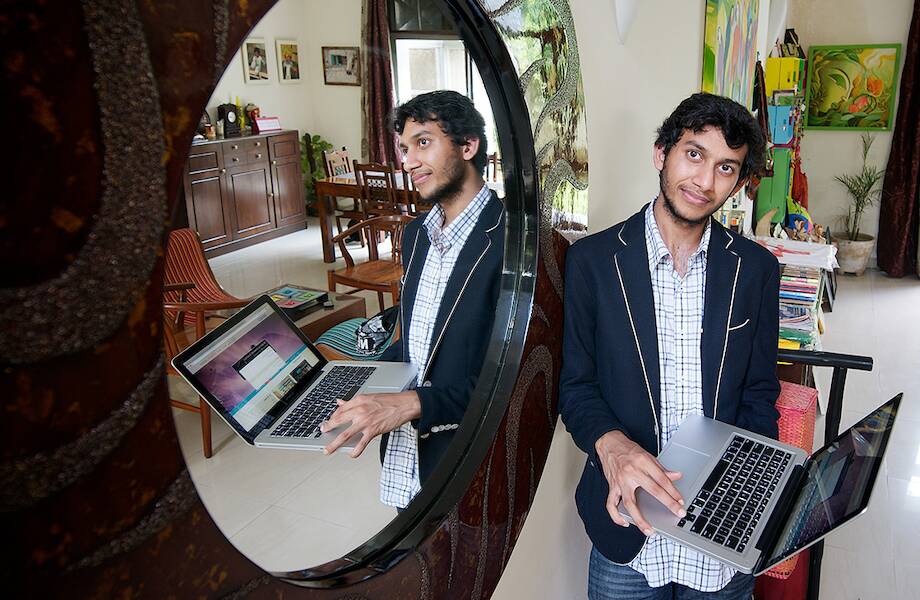 Как студенту-индийцу пришла в голову идея, сделавшая его самым молодым миллиардером