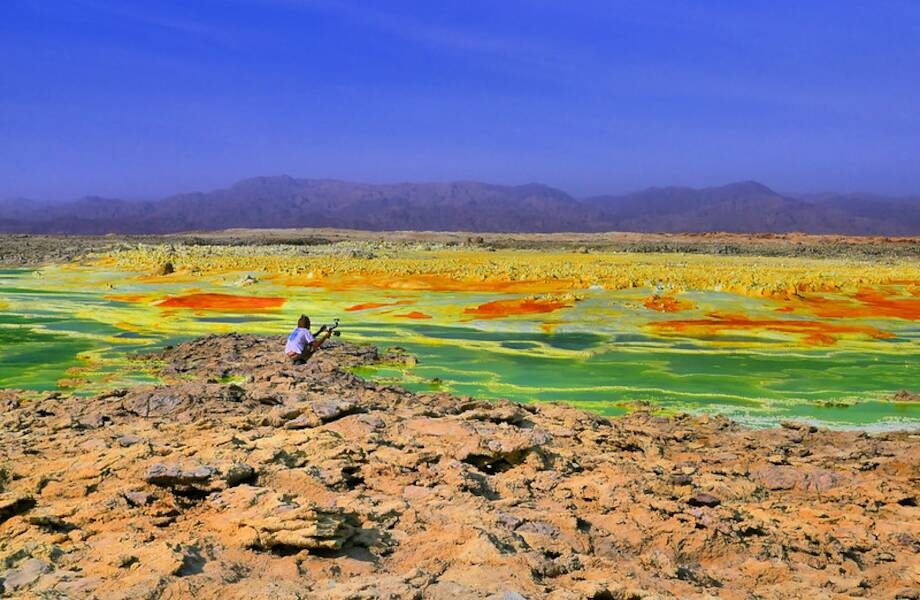 Гаэтале: самый соленый водоем планеты, где содержание соли выше, чем в Мертвом море
