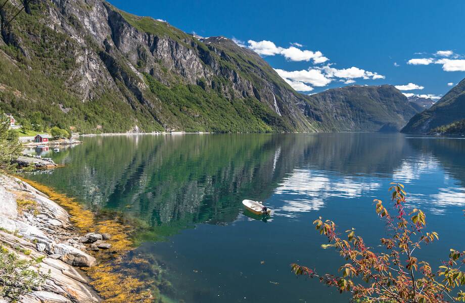 Топ-6 непопулярных, но красивых фьордов, изрезавших берега Норвегии