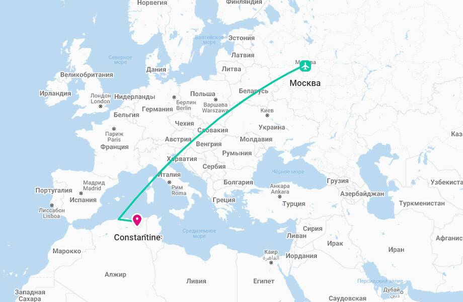 Как сейчас добраться в Алжир из Москвы, Санкт-Петербурга и других городов