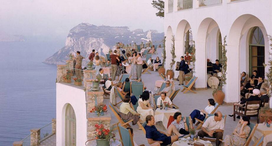 Фото дня: итальянский остров Капри в 1949 году