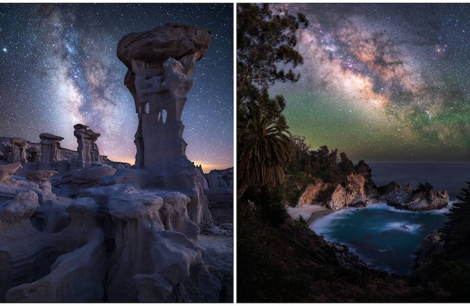 Видимая галактика: 13 фото Млечного Пути, сделанные с Земли в разных уголках планеты