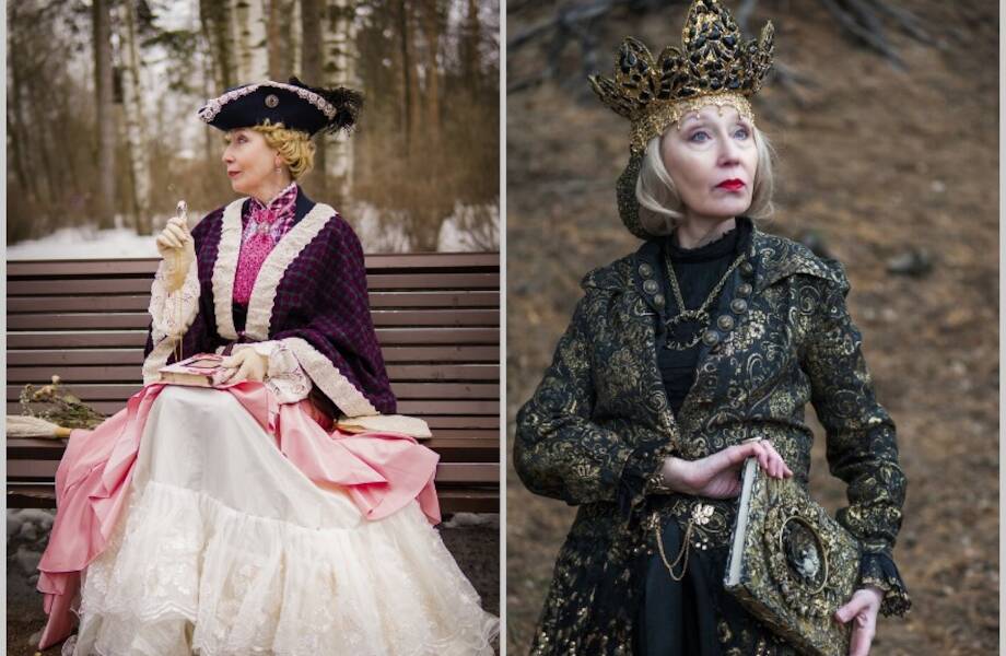 15 фото пенсионерки из Петербурга, которая покорила всех своими нарядами