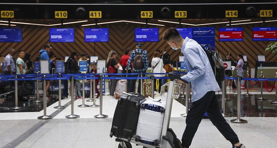  Фото дня: возобновление рейсов в Пекин