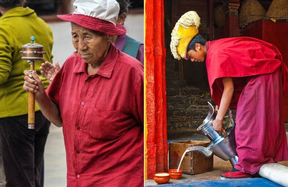 16 любопытных снимков, на которых запечатлены реалии жизни в Тибете