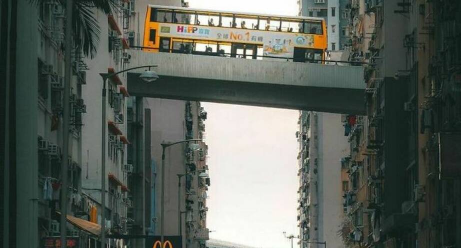 Фото дня: трамвай в Гонконге