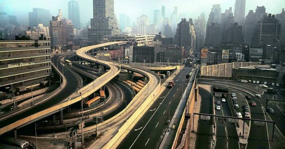 Фото дня: вид на Манхэттен в 1964 году