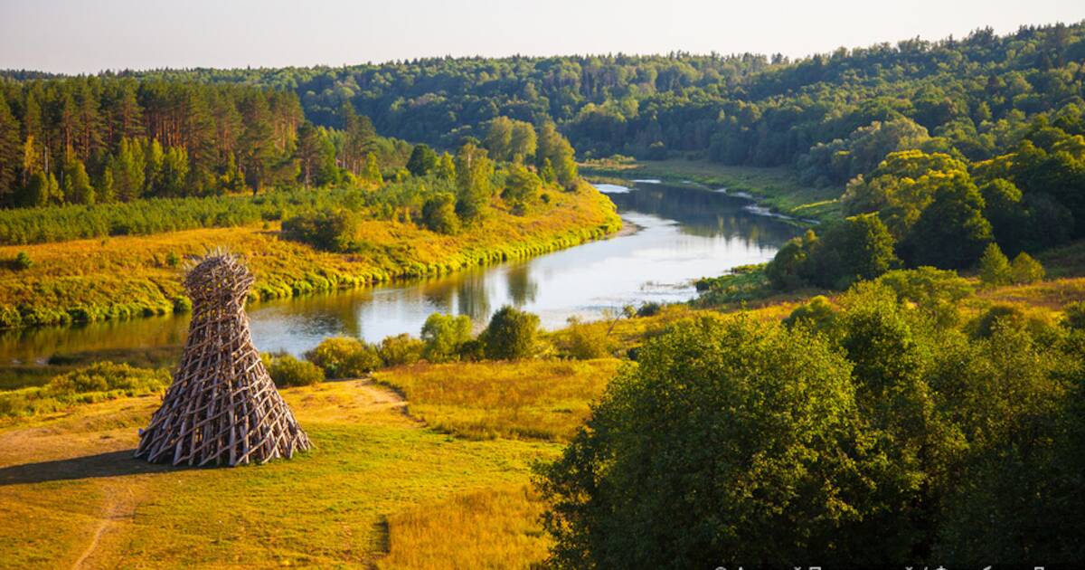 Никола-Ленивец — самый известный арт-парк в России