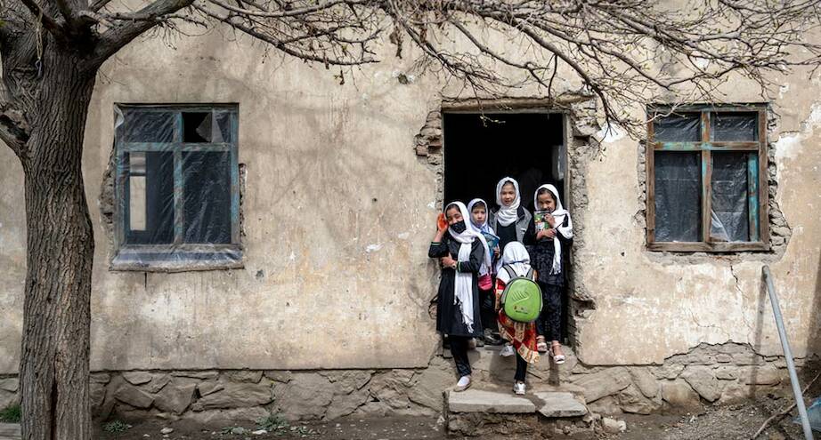Фото дня: школьники Афганистана