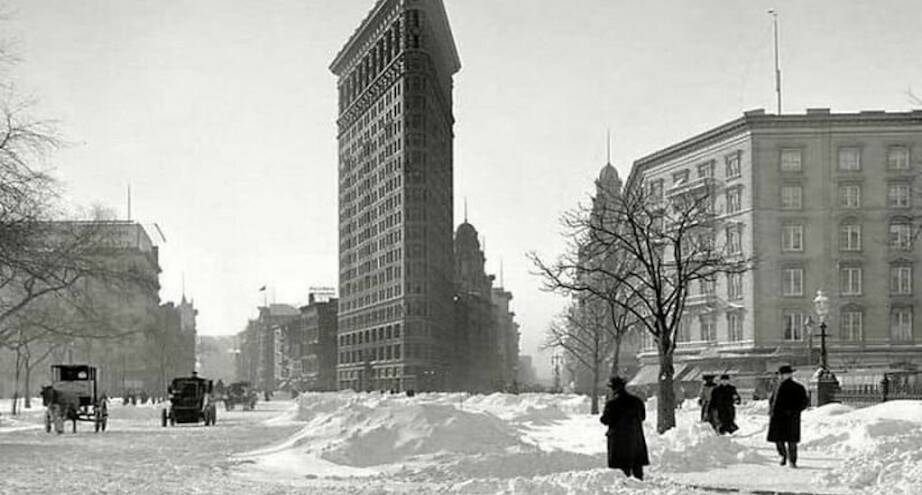​Фото дня: нью-йоркская зима 1903 года
