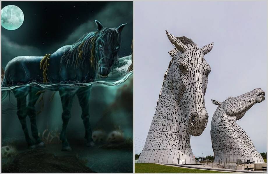 Лошадь келпи: монстр из шотландских мифов, который утаскивал детей и девушек