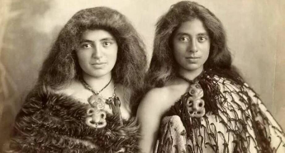 Фото дня: портрет женщин народа маори, 1902