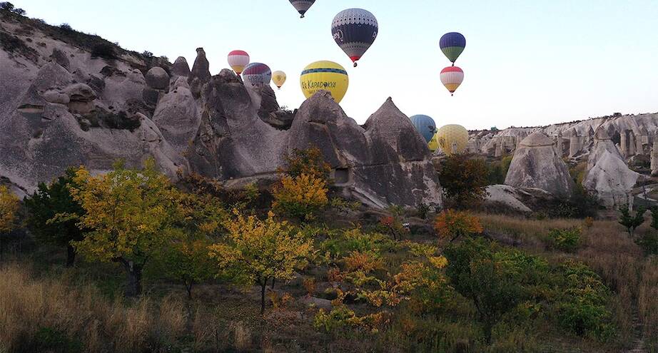 Фото дня: Воздушные шары над Каппадокией