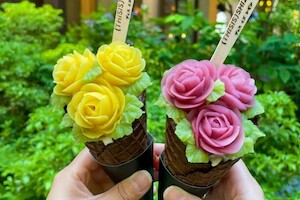 Видео: японское мороженое, которое слишком красиво, чтобы его есть
