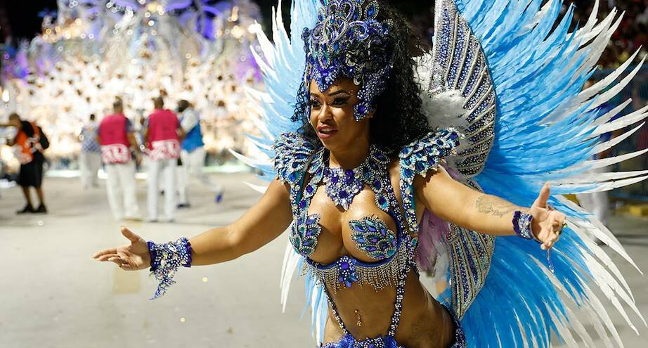 Фото дня: на бразильском карнавале