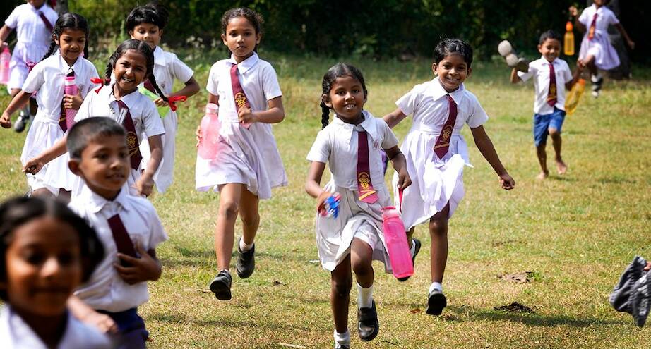 Фото дня: школьники Шри-Ланки