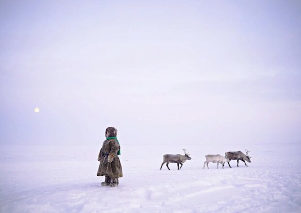 Итальянец отправился на север Сибири, чтобы увидеть кочевников-оленеводов 