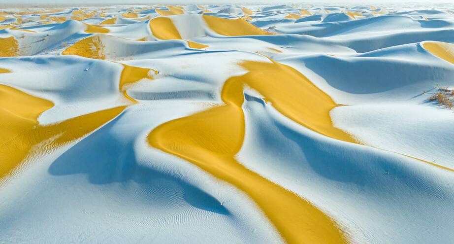 Фото дня: пустыня Такла-Макан в Китае